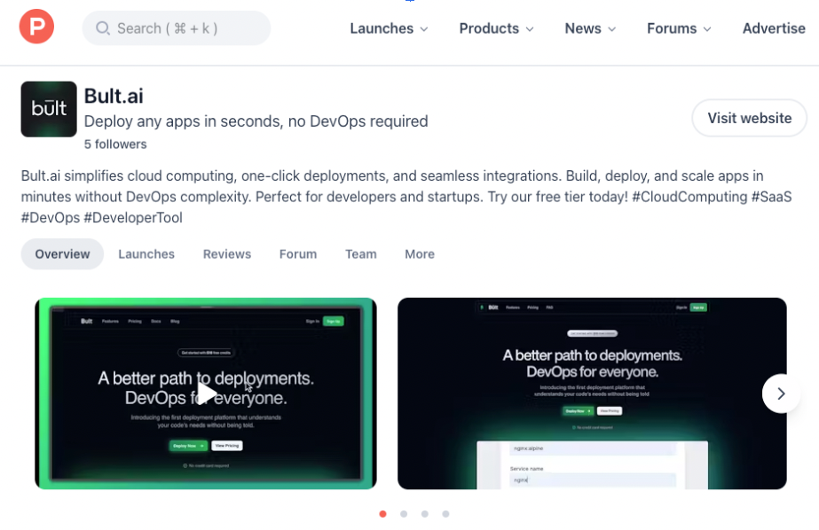 Bult.ai is Launching on Product Hunt in September