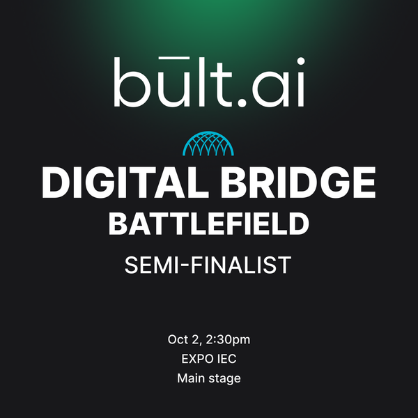 Exciting Update: Bult.ai Selected as a Battlefield Semi-Finalist at Digital Bridge 2025