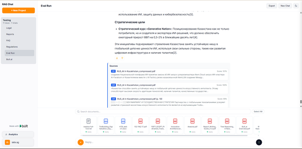Create RAG with Bult.ai